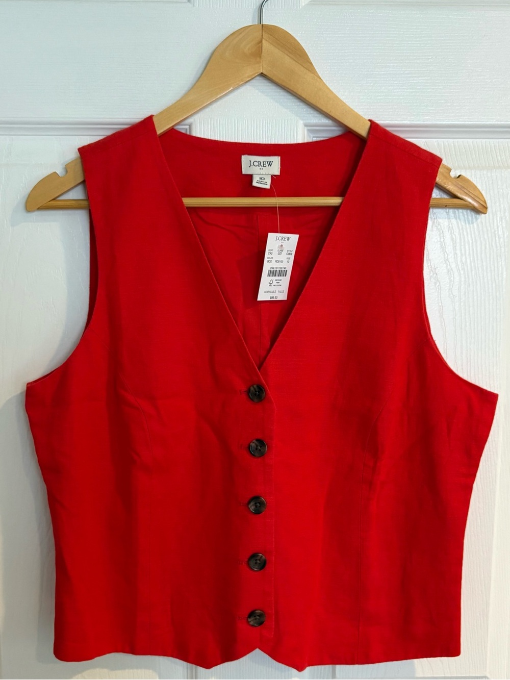 J.Crew Women's sleeveless vest top